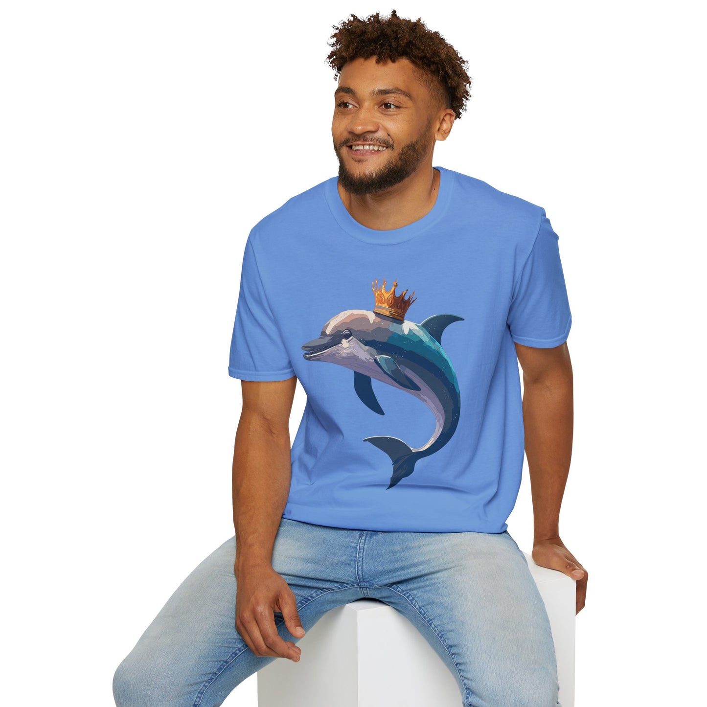 Dolphin Shirts, Shirt with Dolphin, Fish Tee Shirt, Animal Shirt