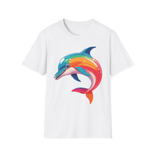 Dolphin Shirts, Shirt with Dolphin, Fish Tee Shirt, Animal Shirt
