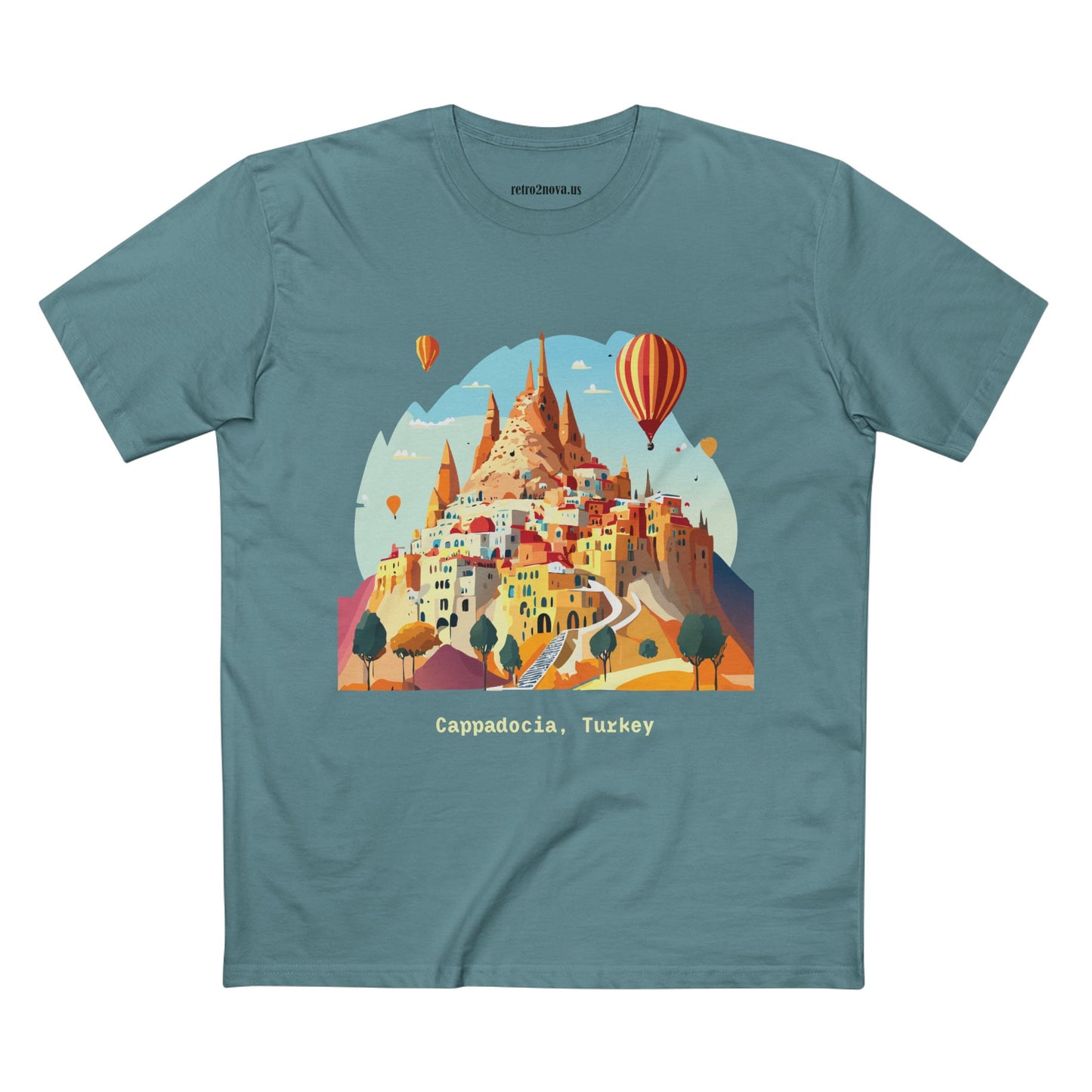 Travel Shirt, Tourist Shirt, Cappadocia Shirt - retro2nova