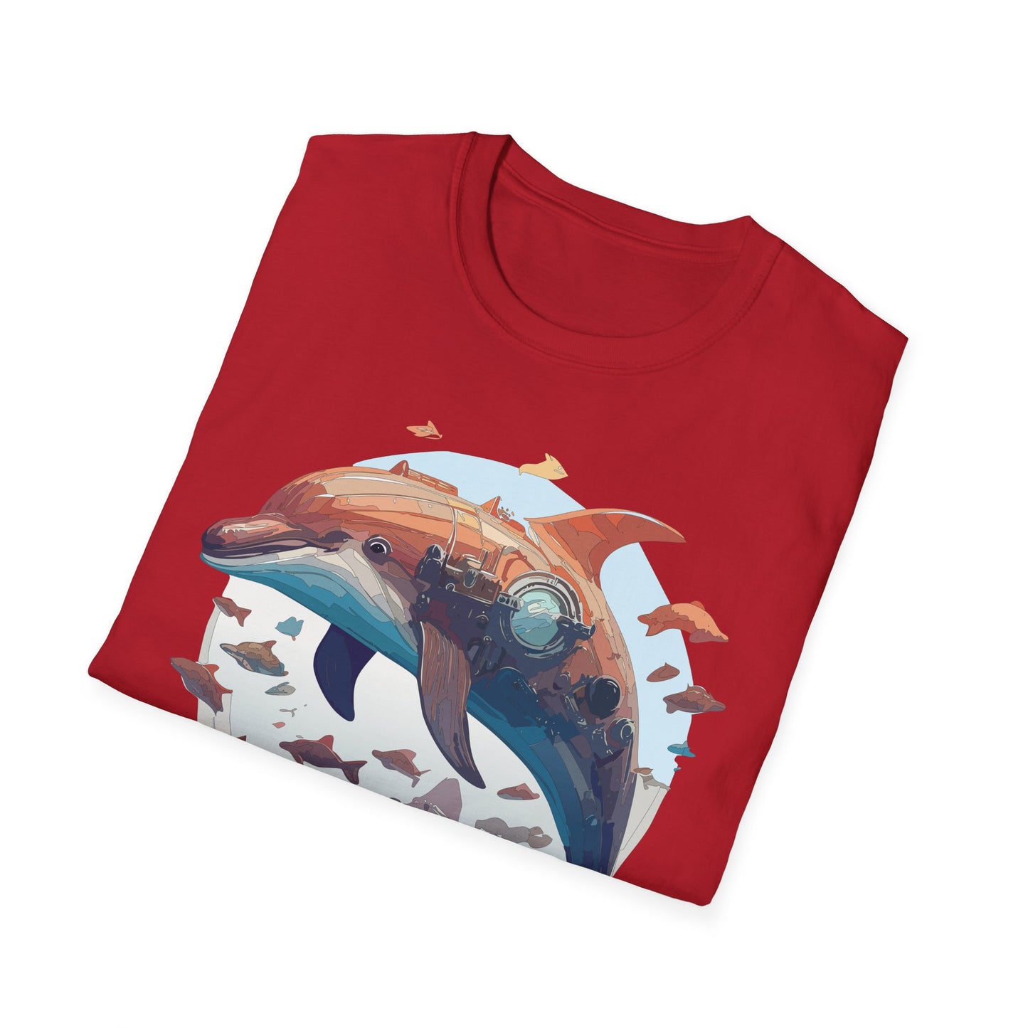 Dolphin Shirts, Shirt with Dolphin, Fish Tee Shirt, Animal Shirt