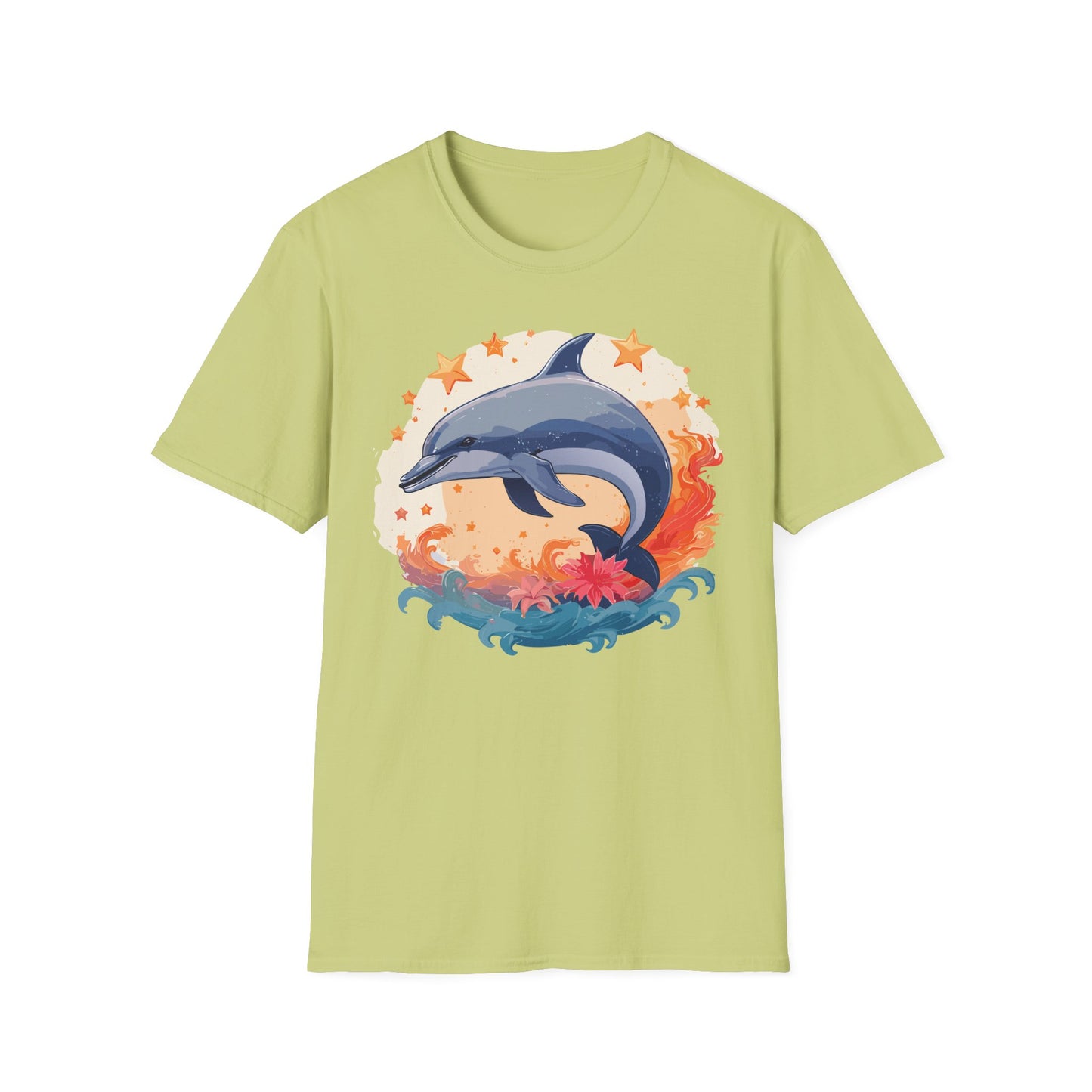 Dolphin Shirts, Shirt with Dolphin, Fish Tee Shirt, Animal Shirt
