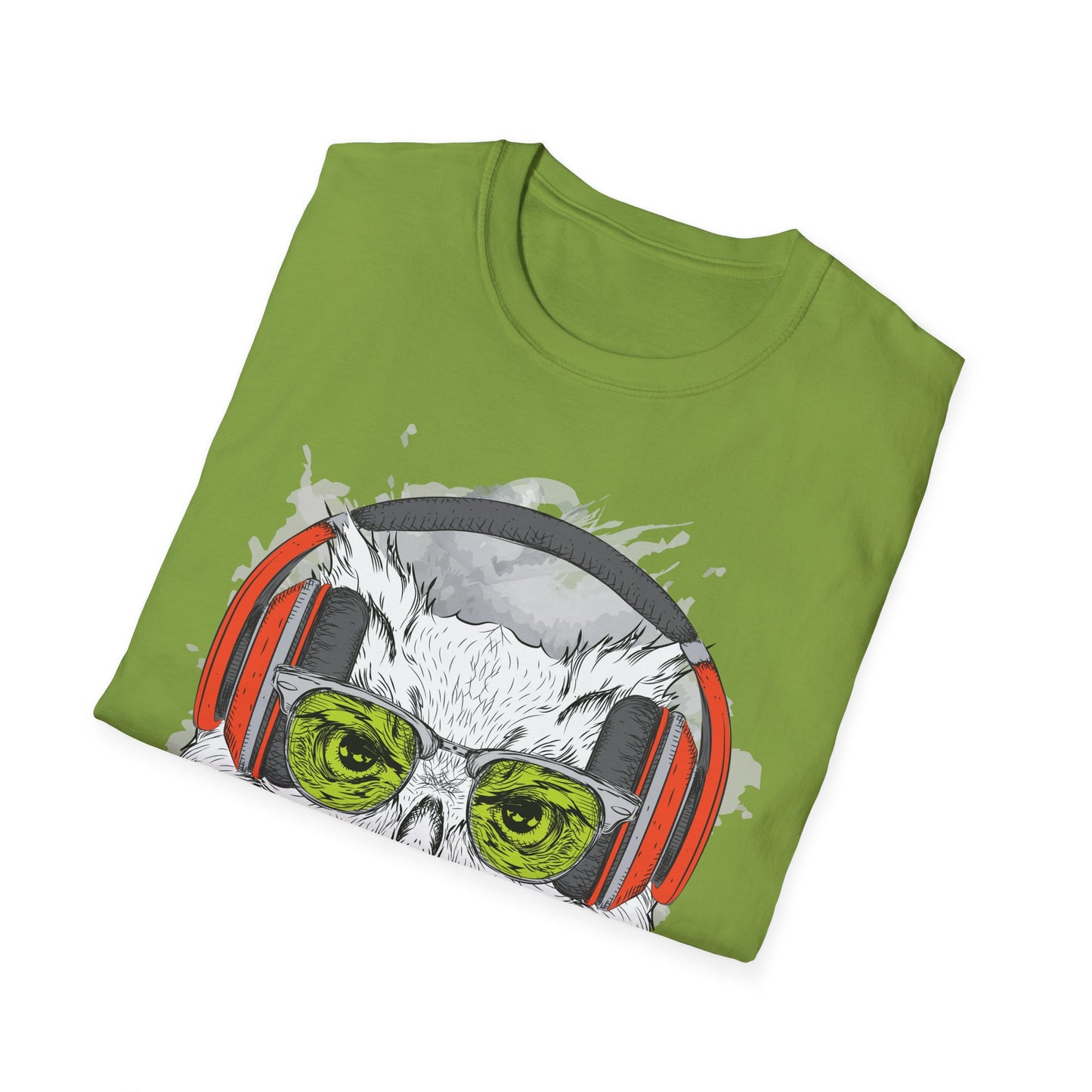 I love Music Animals Shirts, Shirt with Animals, Animals with Headphones Shirt