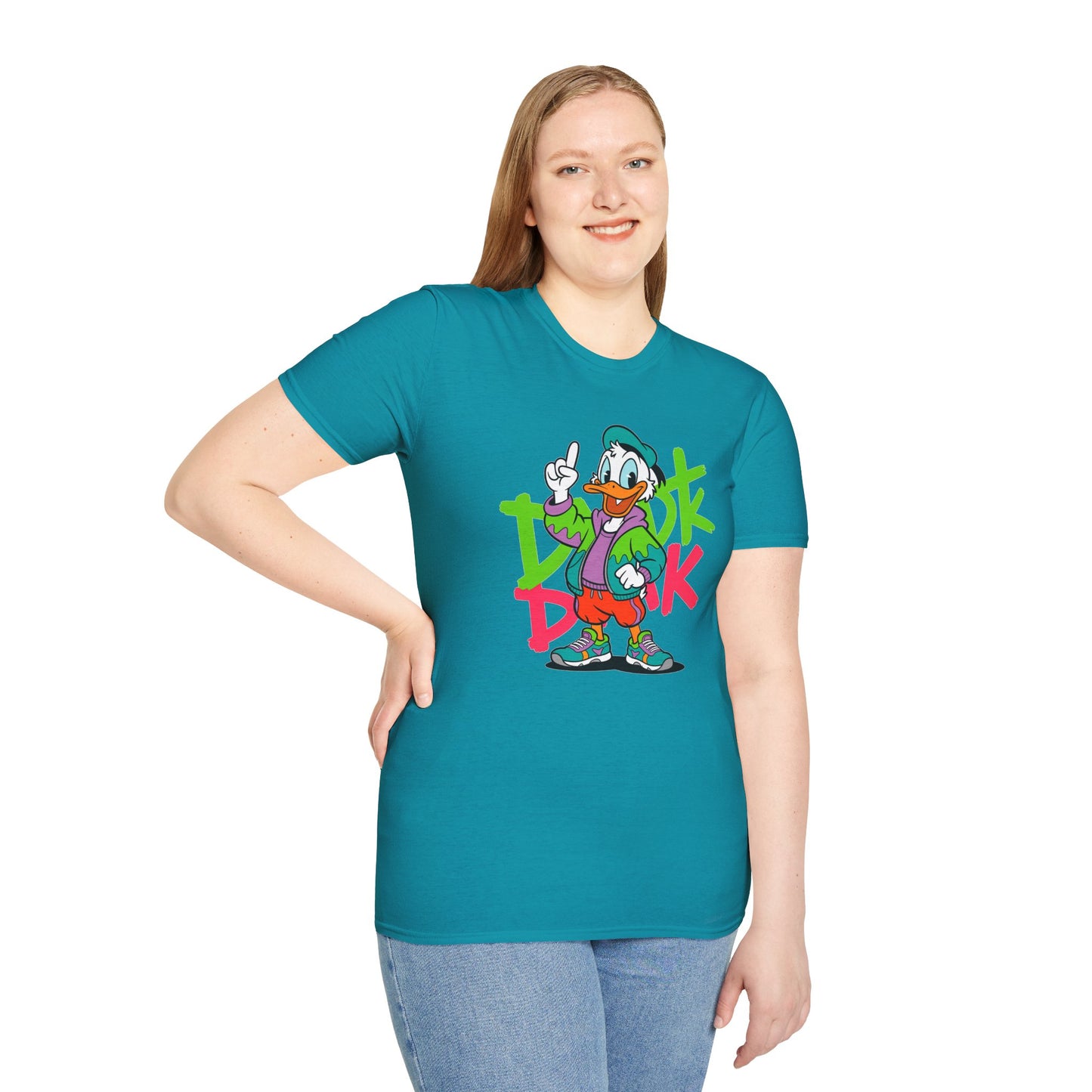 Gildan Softstyle 64000 Unisex Cartoon Animation T Shirt With Funny Animals Tee Apparel