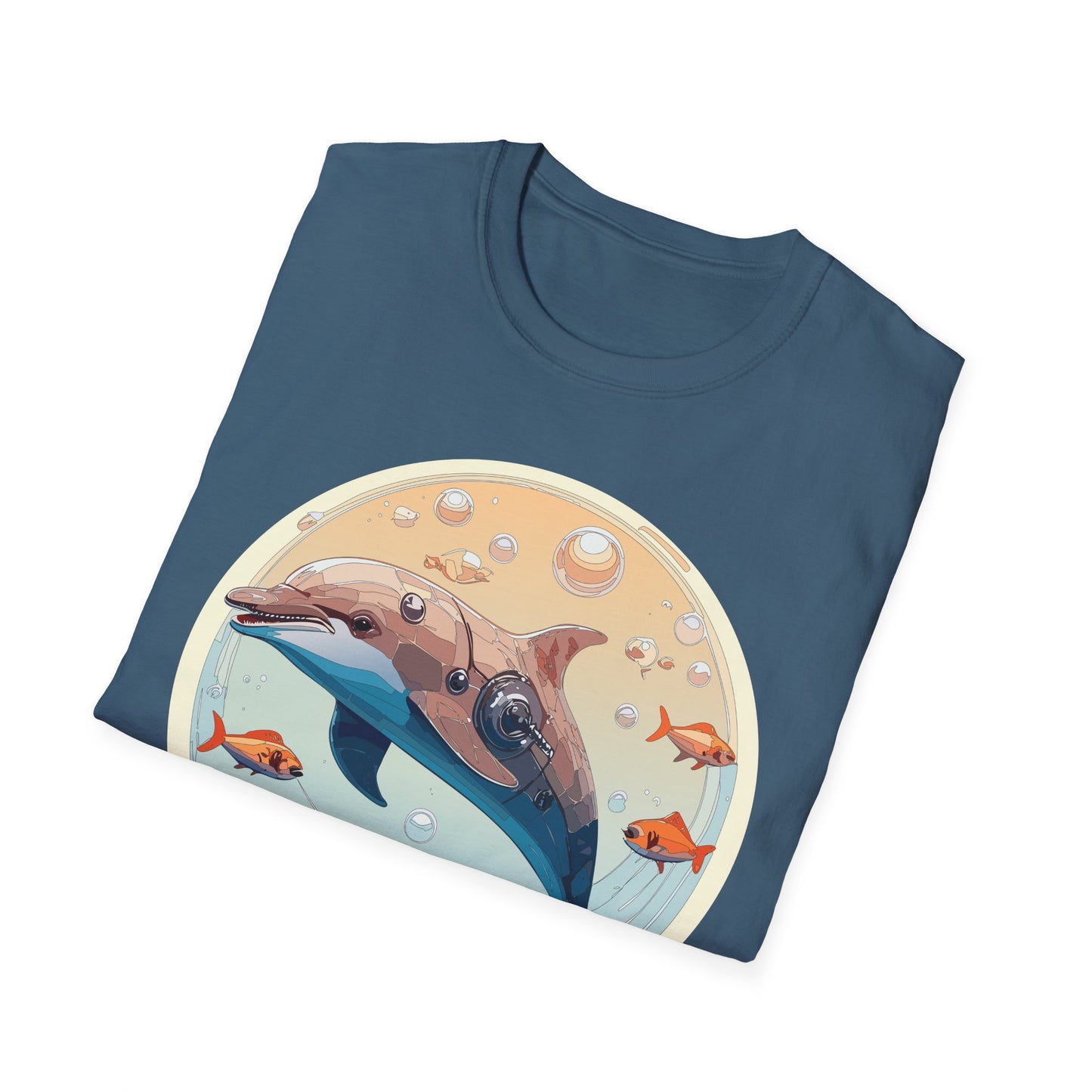 Dolphin Shirts, Shirt with Dolphin, Fish Tee Shirt, Animal Shirt