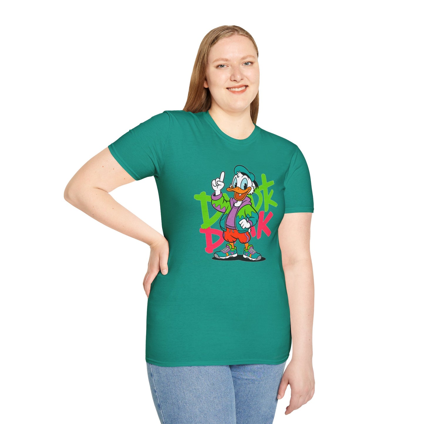 Gildan Softstyle 64000 Unisex Cartoon Animation T Shirt With Funny Animals Tee Apparel