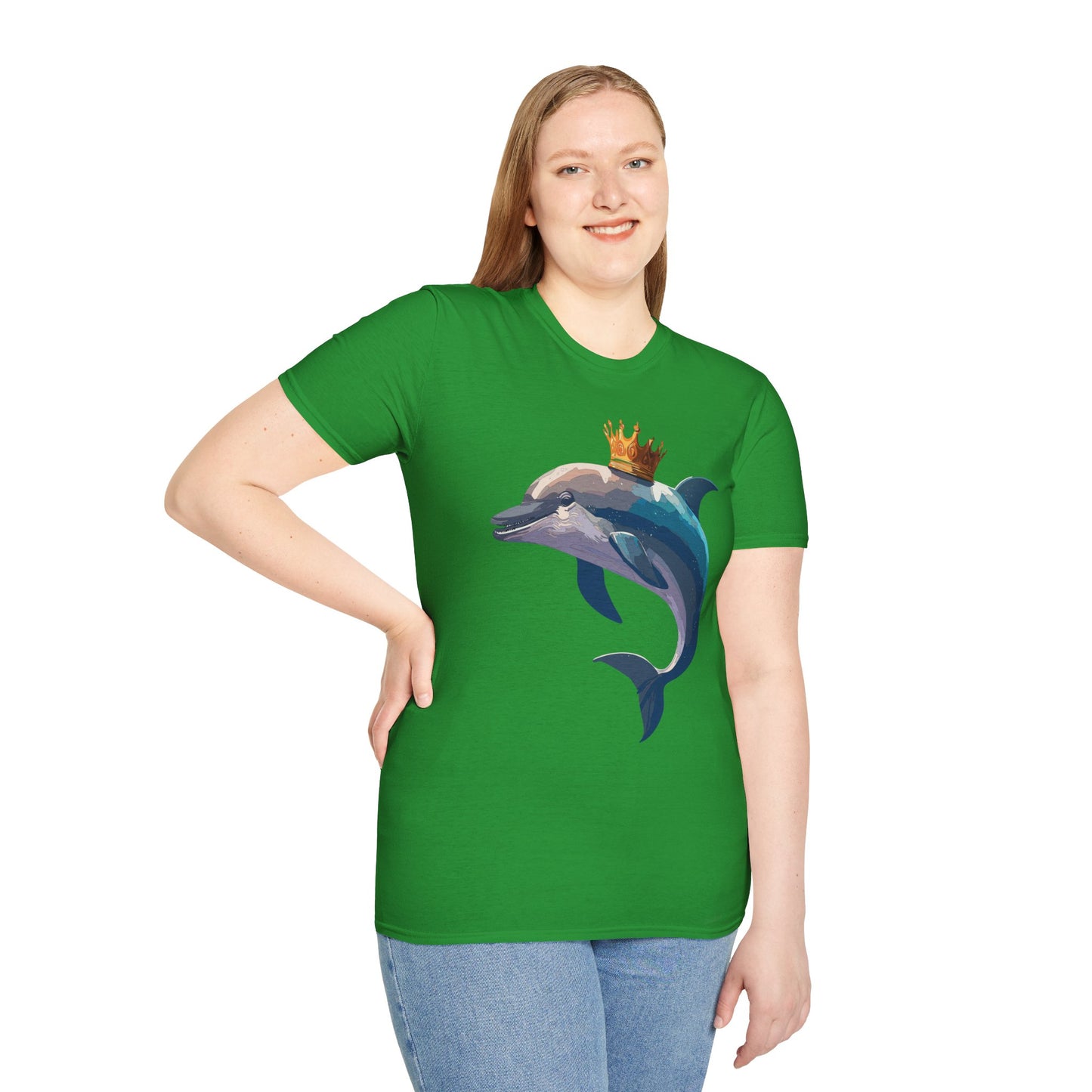 Dolphin Shirts, Shirt with Dolphin, Fish Tee Shirt, Animal Shirt
