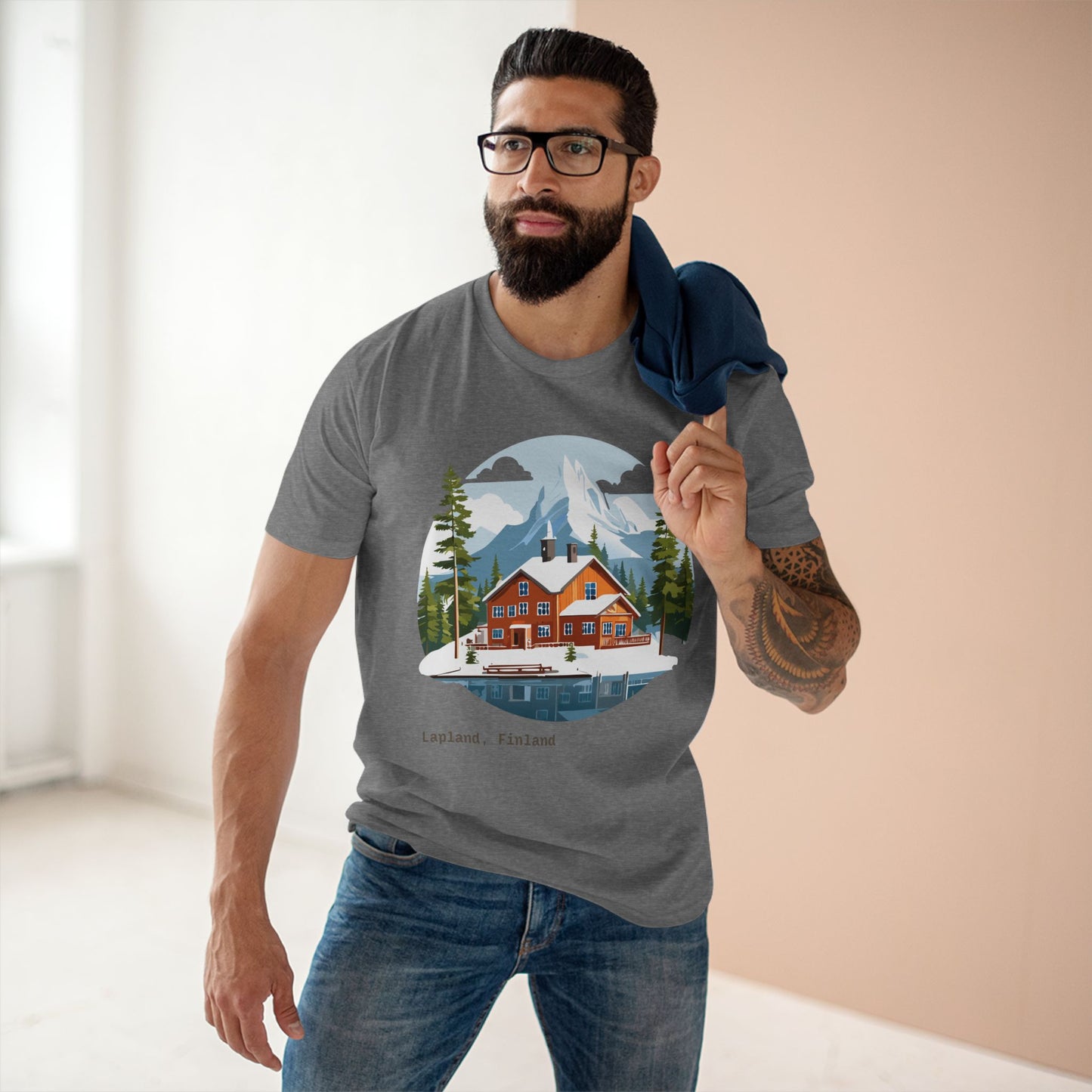 Travel Shirt, Tourist Shirt, Lapland Shirt - retro2nova