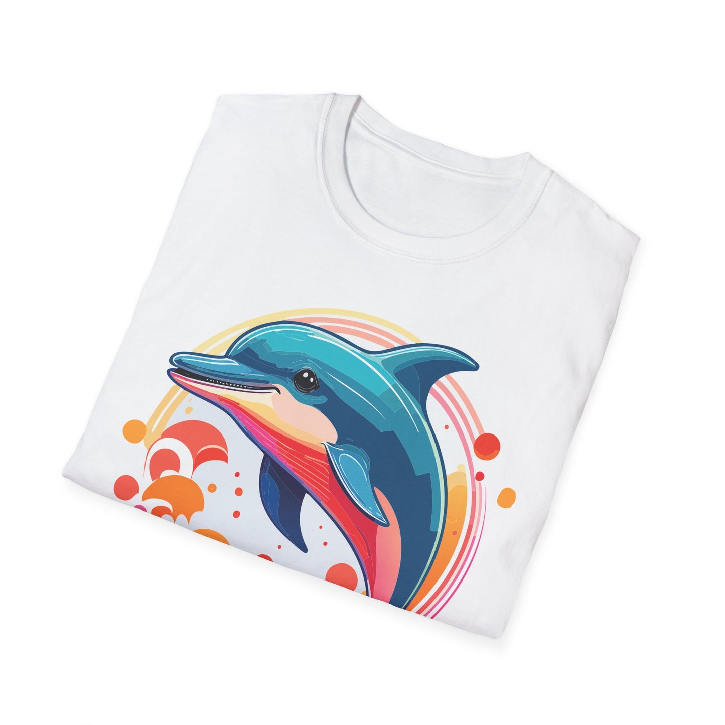 Dolphin Shirts, Shirt with Dolphin, Fish Tee Shirt, Animal Shirt