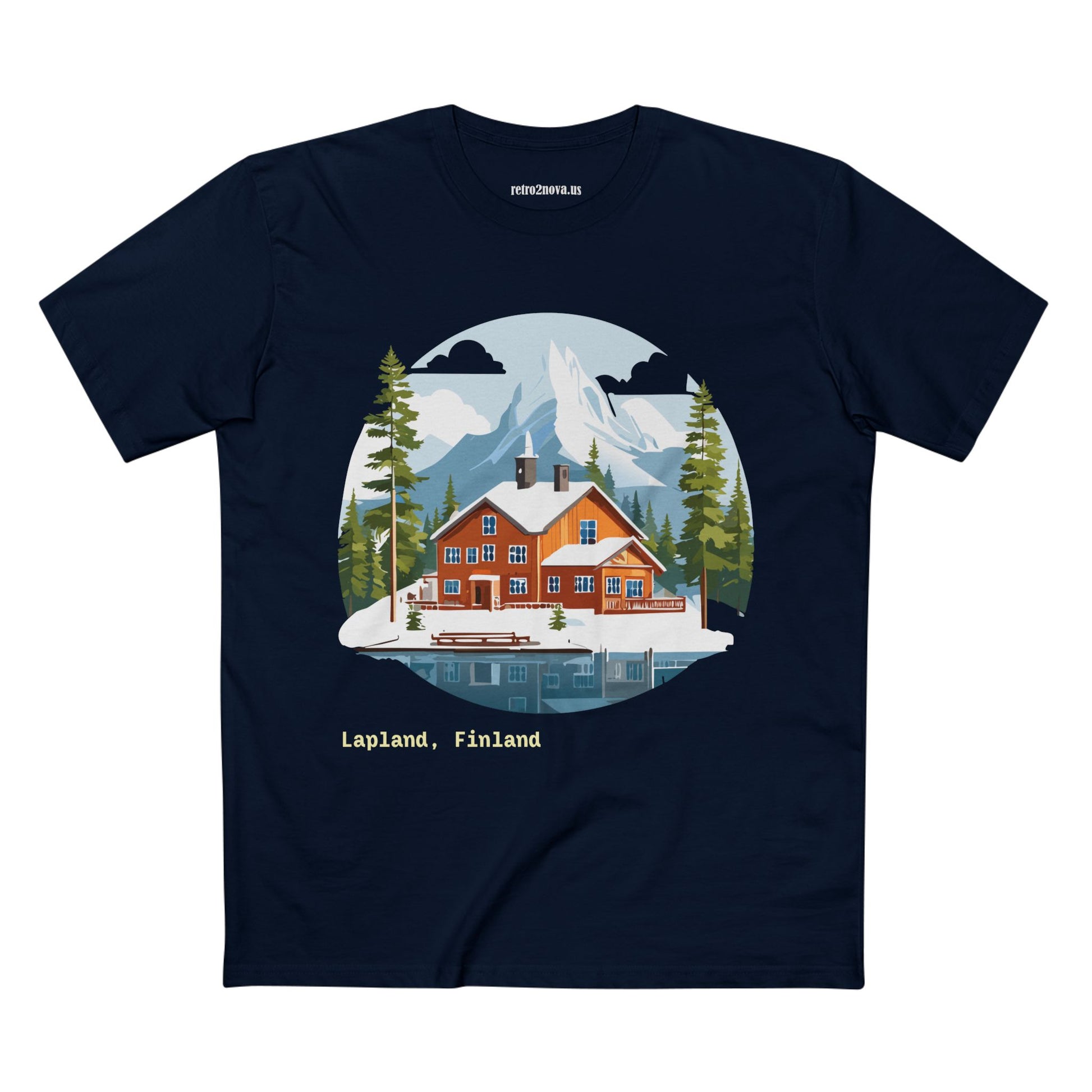 Travel Shirt, Tourist Shirt, Lapland Shirt - retro2nova