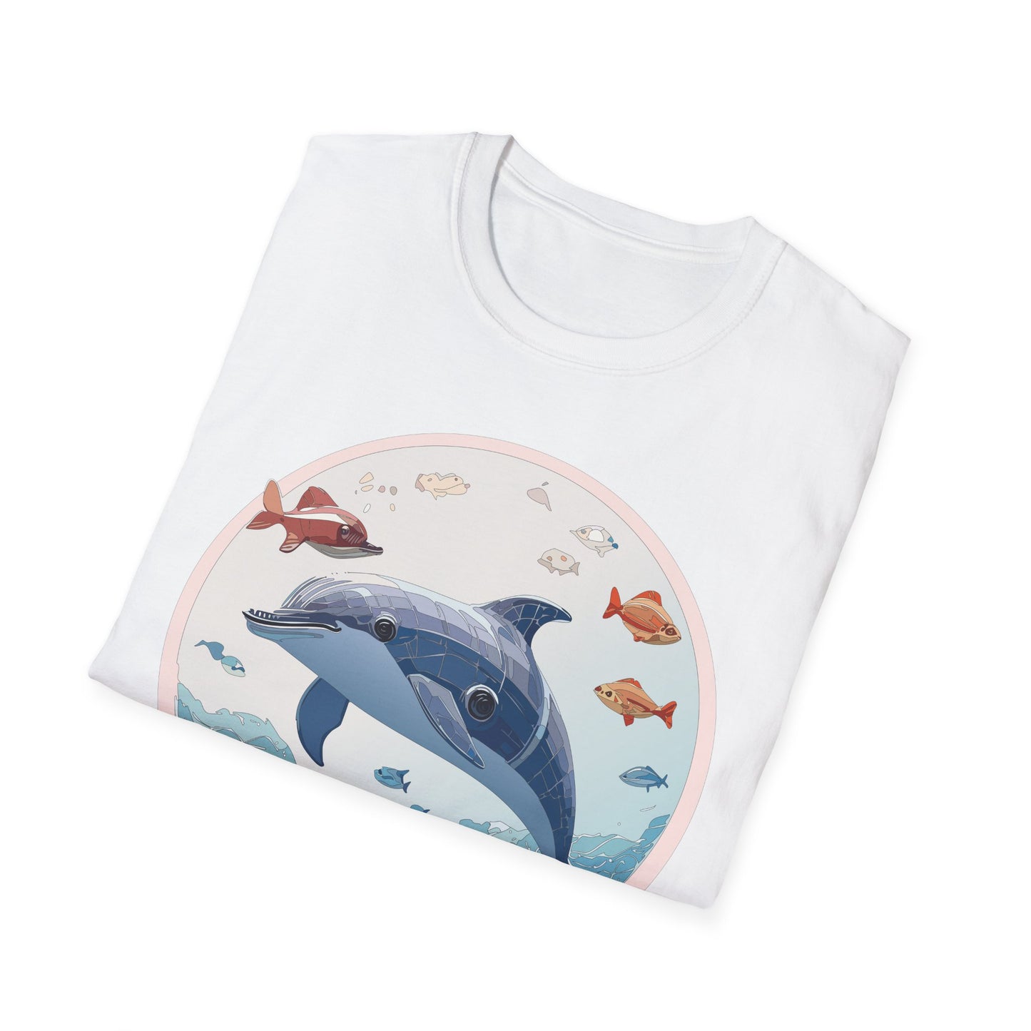 Dolphin Shirts, Shirt with Dolphin, Fish Tee Shirt, Animal Shirt
