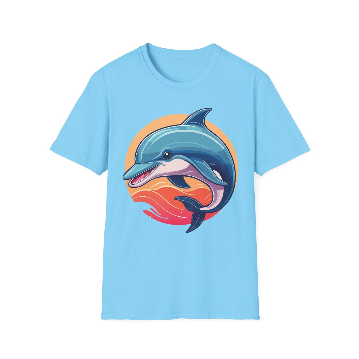 Dolphin Shirts, Shirt with Dolphin, Fish Tee Shirt, Animal Shirt
