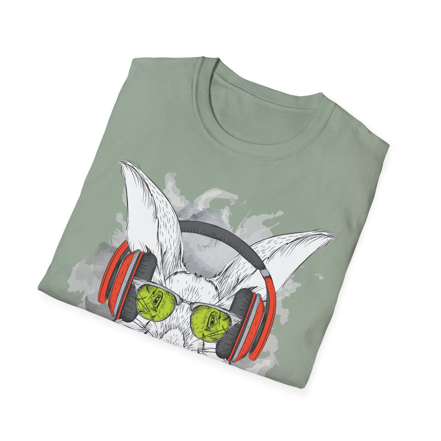 I love Music Animals Shirts, Shirt with Animals, Animals with Headphones Shirt