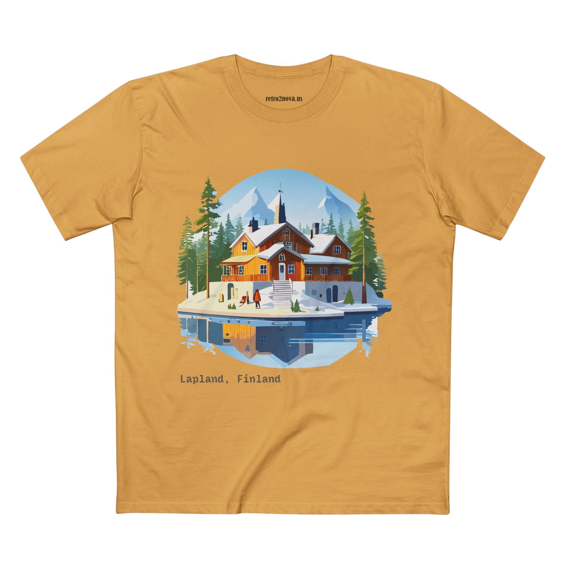 Travel Shirt, Tourist Shirt, Lapland Shirt - retro2nova