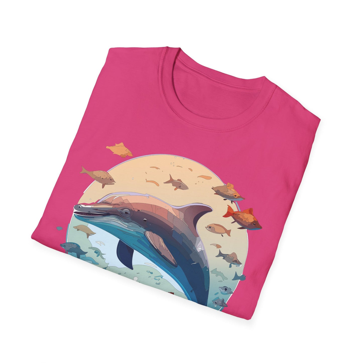 Dolphin Shirts, Shirt with Dolphin, Fish Tee Shirt, Animal Shirt