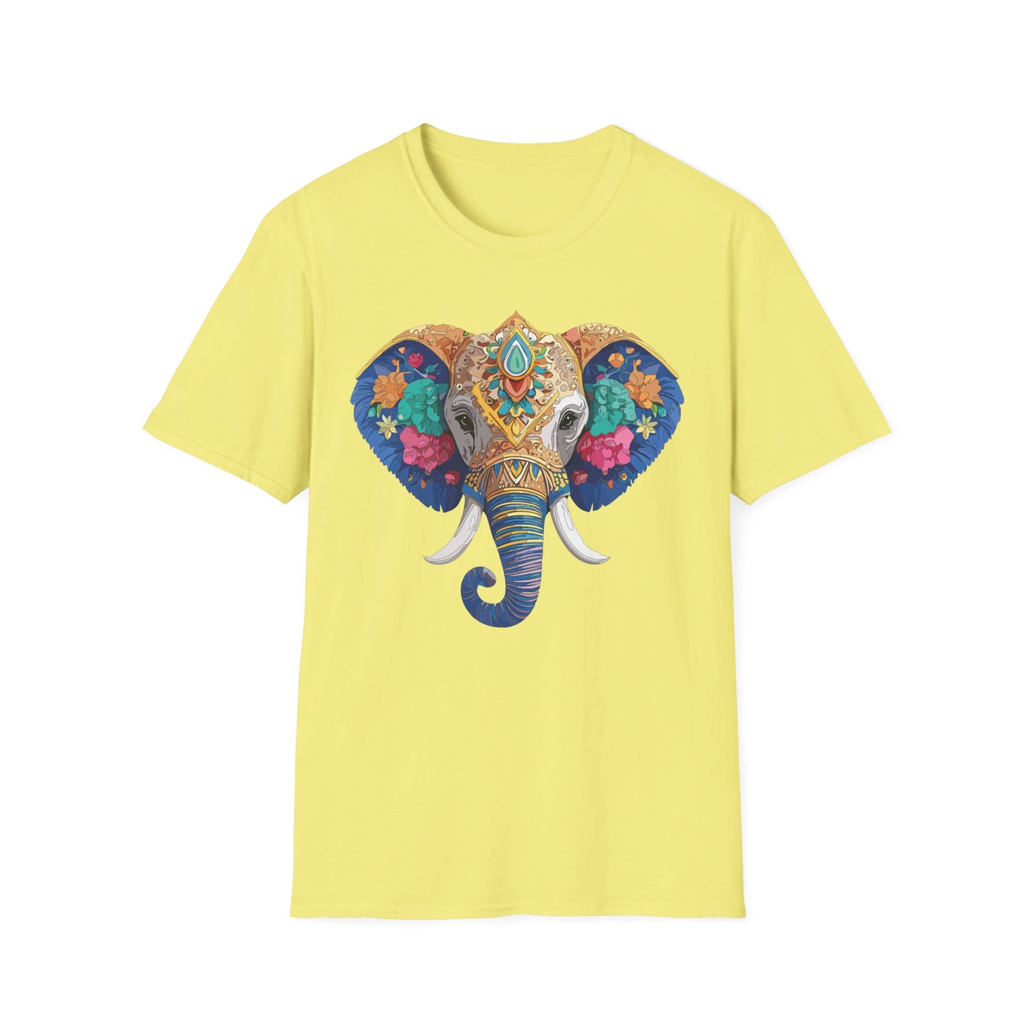 Elephant Shirt, T Shirt with Elephant, Elephant on T Shirt, T Shirt with Animation, Animals Tee Shirt