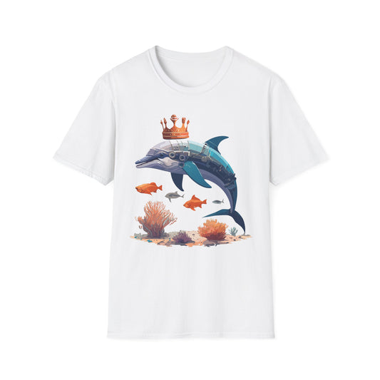 Dolphin Shirts, Shirt with Dolphin, Fish Tee Shirt, Animal Shirt