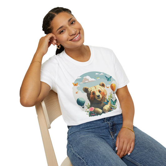 Bear T-Shirt, Teddy Bear T Shirt, Shirt with Bear, Shirt with Animal