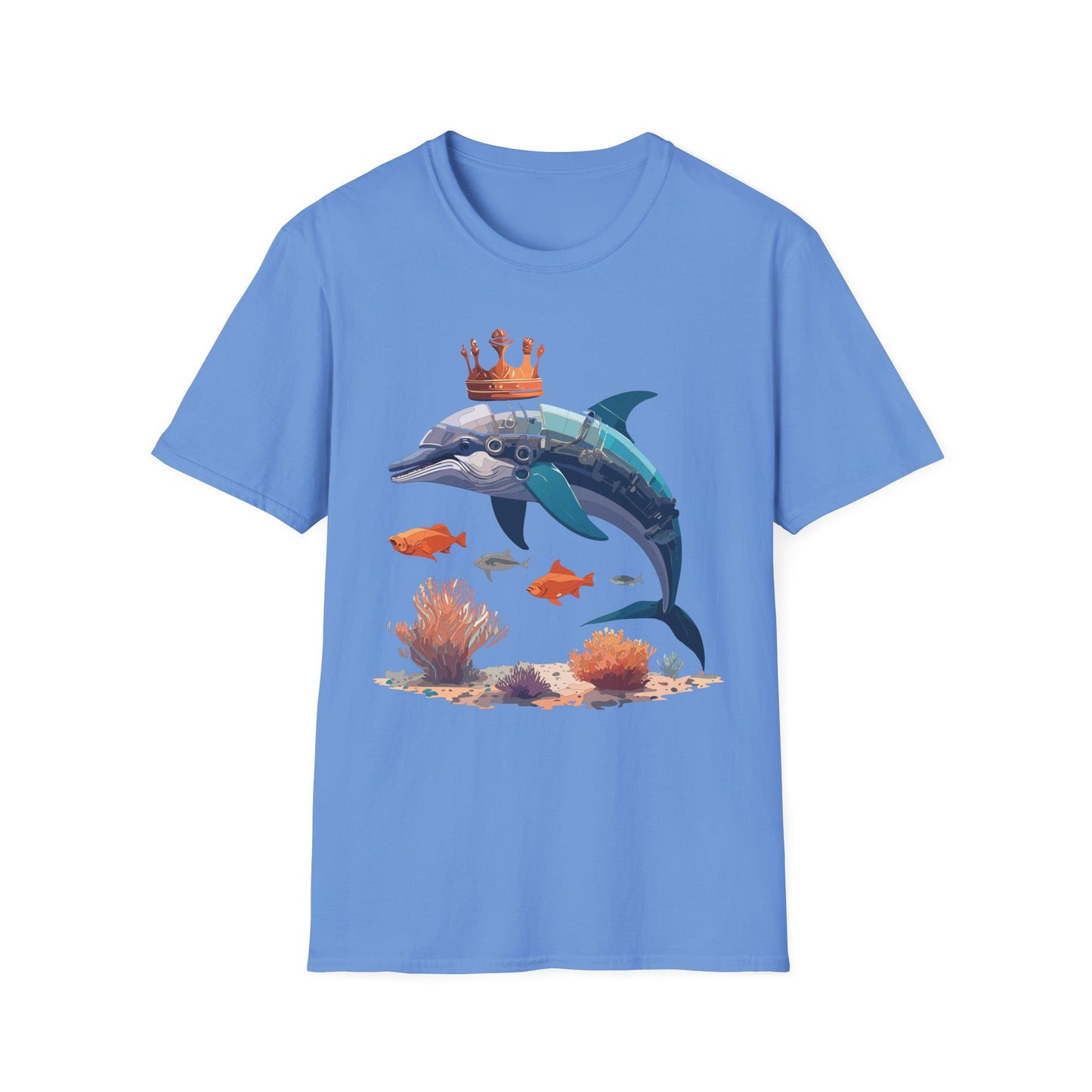 Dolphin Shirts, Shirt with Dolphin, Fish Tee Shirt, Animal Shirt