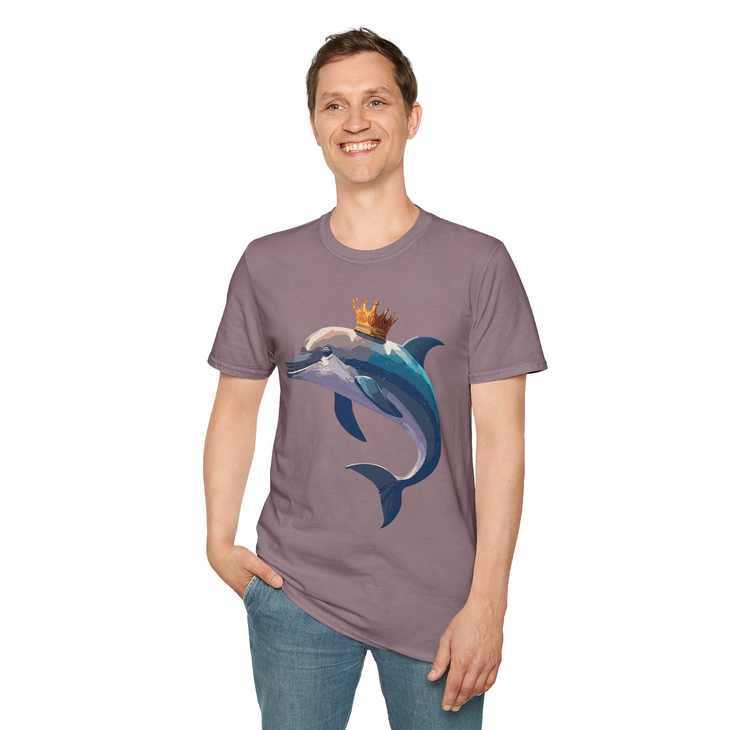 Dolphin Shirts, Shirt with Dolphin, Fish Tee Shirt, Animal Shirt