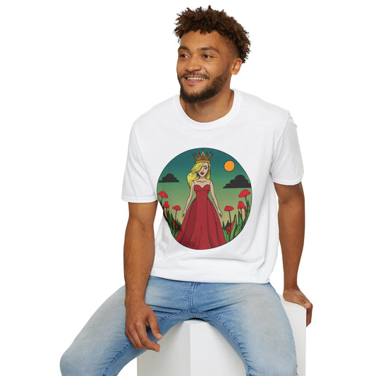 Womens Graphic T Shirt Art Design Tee Unisex Softstyle 64000 Ring Spun Cotton Daily Wear