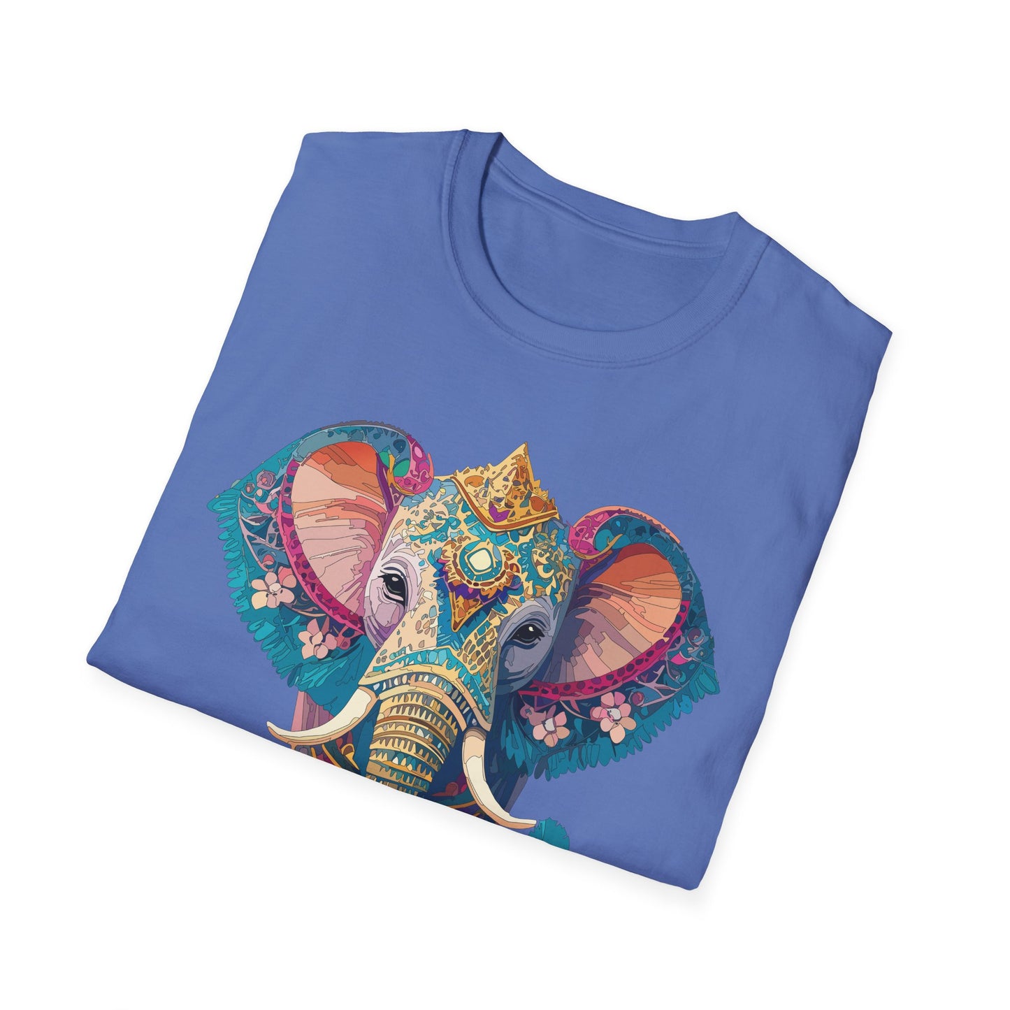 Elephant Shirt, T Shirt with Elephant, Elephant on T Shirt, T Shirt with Animation, Animals Tee Shirt