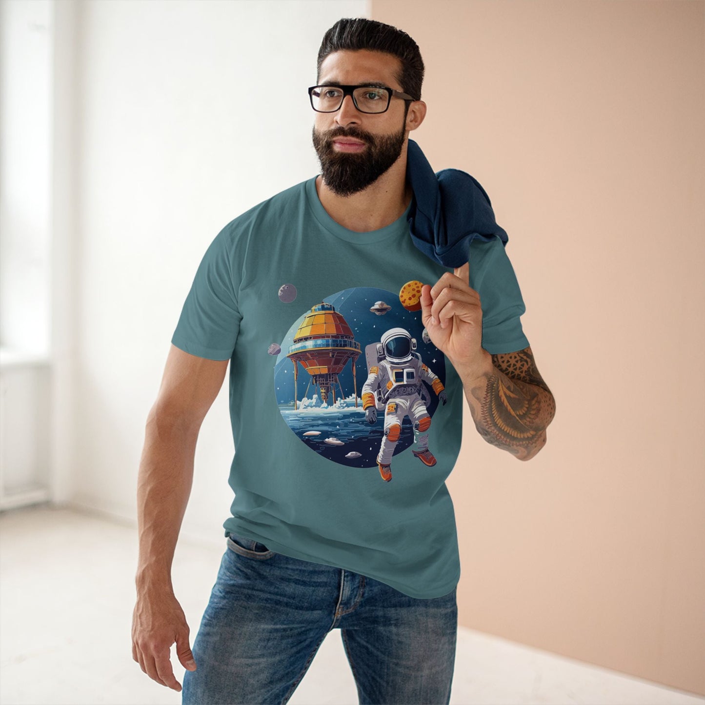 Cosmos Shirt, Astronaut Shirt Retro2Nova
