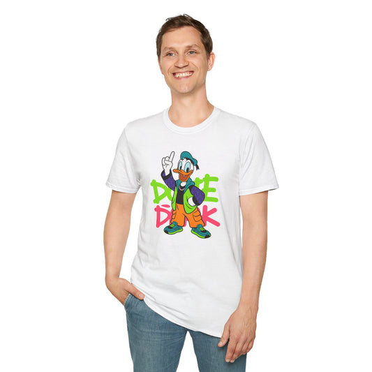 Unisex Cartoon T Shirt Animation Graphic Tee Funny Animals Softstyle 100 Percent Ring Spun Cotton