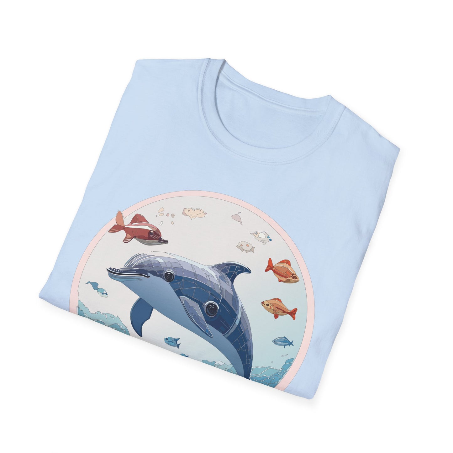 Dolphin Shirts, Shirt with Dolphin, Fish Tee Shirt, Animal Shirt