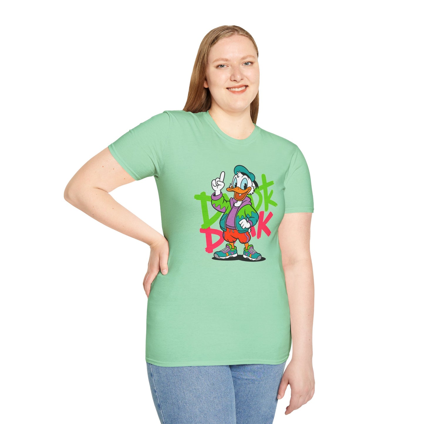 Gildan Softstyle 64000 Unisex Cartoon Animation T Shirt With Funny Animals Tee Apparel