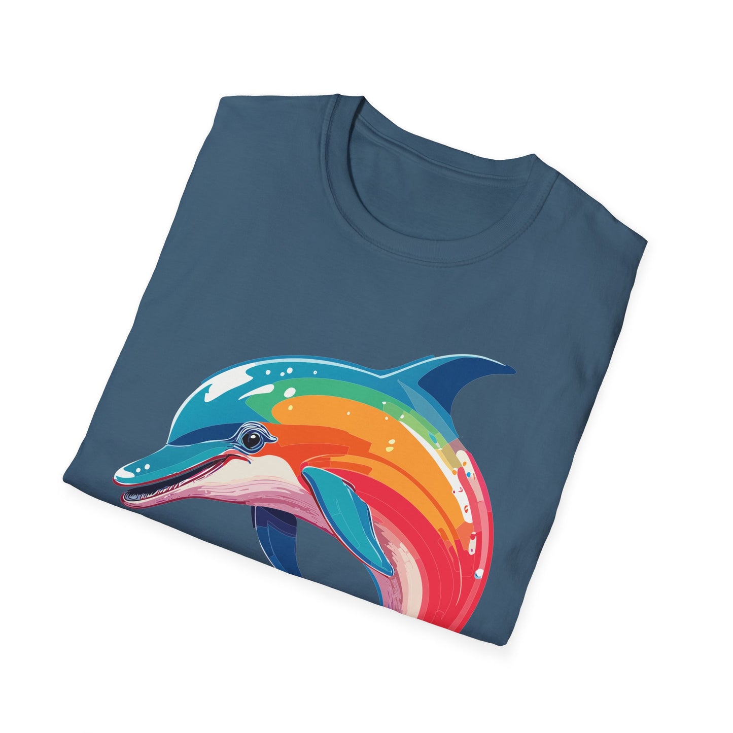 Dolphin Shirts, Shirt with Dolphin, Fish Tee Shirt, Animal Shirt