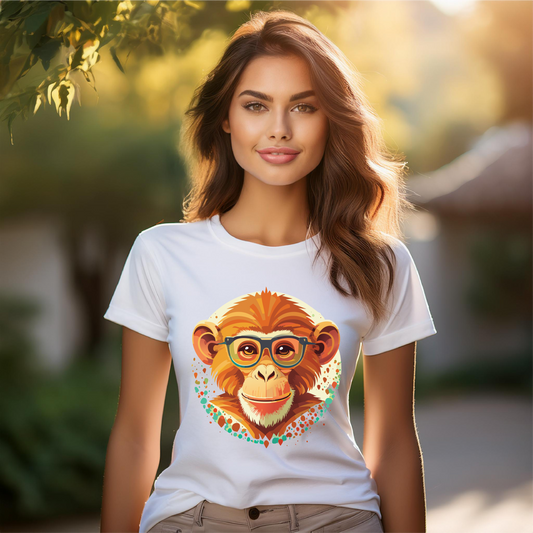 Animals Shirt, Monkey Shirt - retro2nova