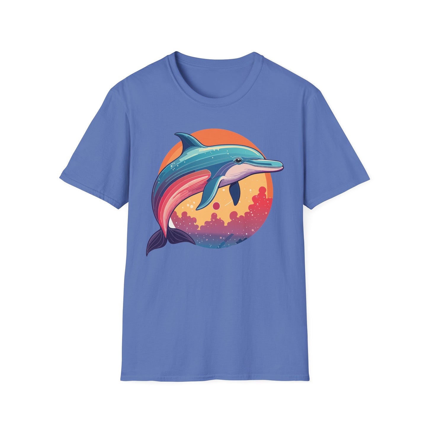 Dolphin Shirts, Shirt with Dolphin, Fish Tee Shirt, Animal Shirt