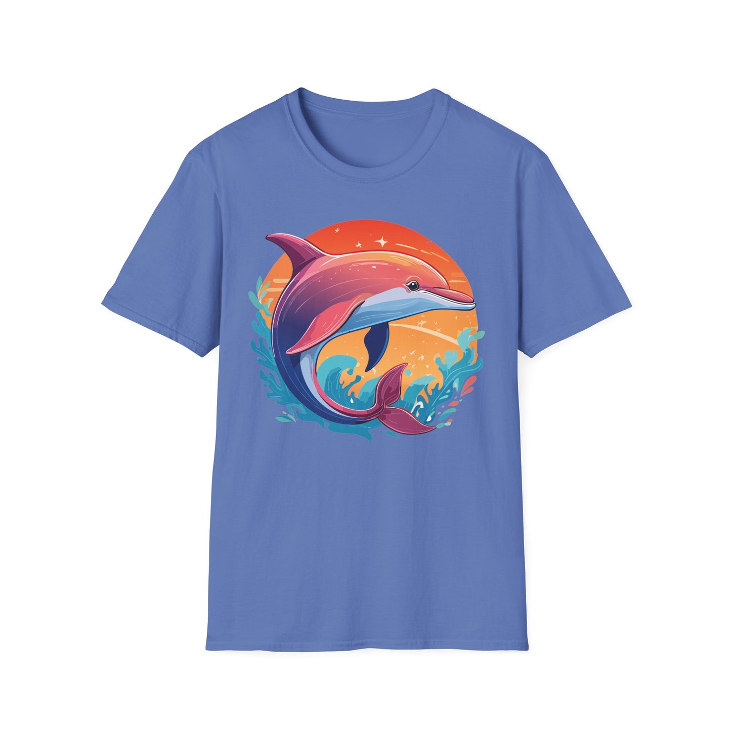 Dolphin Shirts, Shirt with Dolphin, Fish Tee Shirt, Animal Shirt