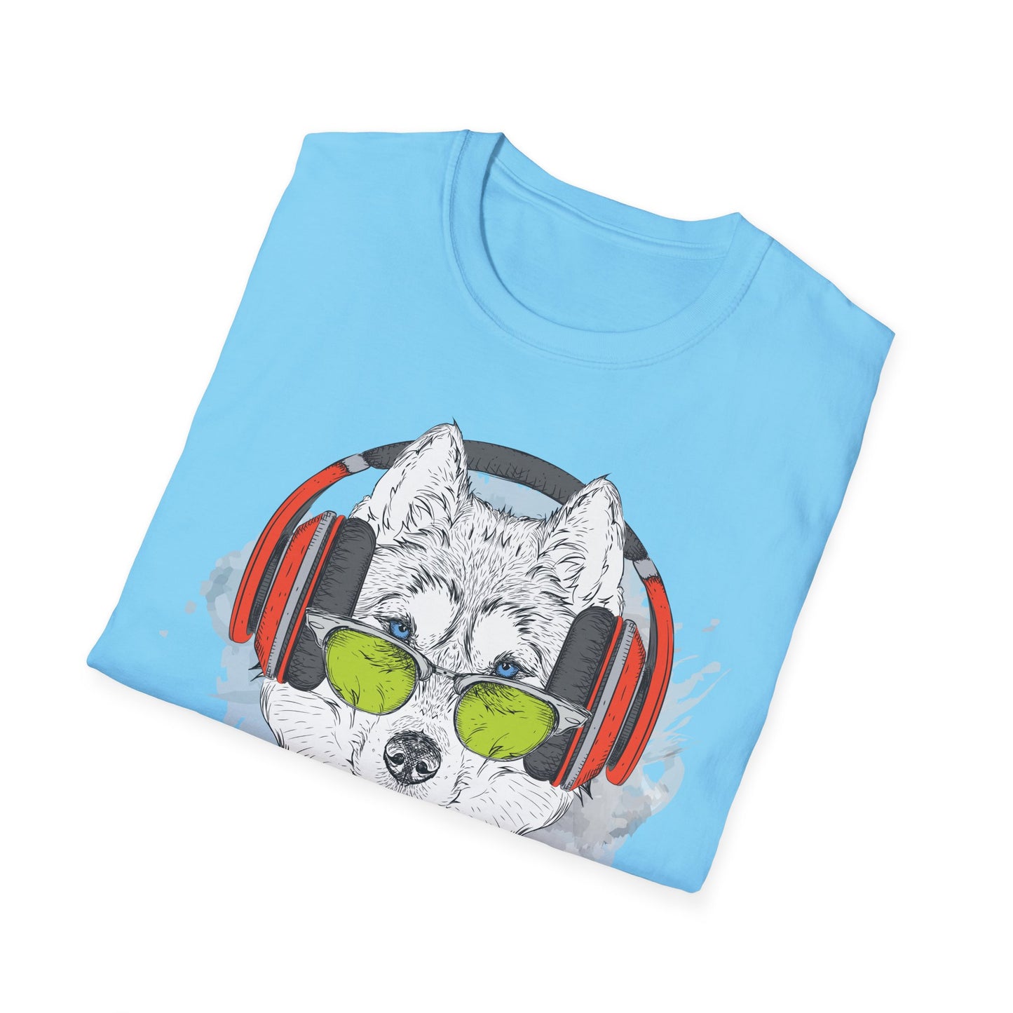 I love Music Animals Shirts, Shirt with Animals, Animals with Headphones Shirt