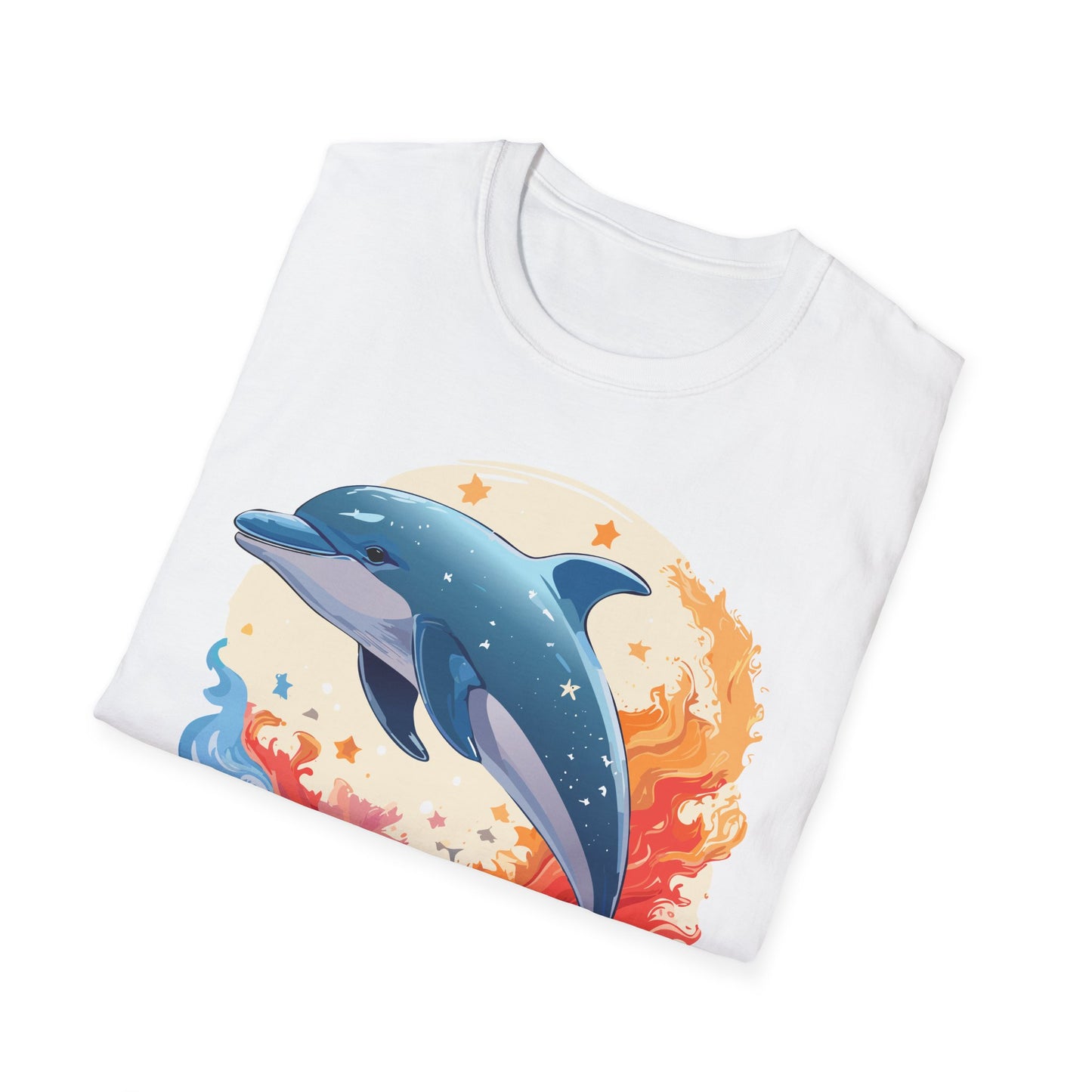 Dolphin Shirts, Shirt with Dolphin, Fish Tee Shirt, Animal Shirt