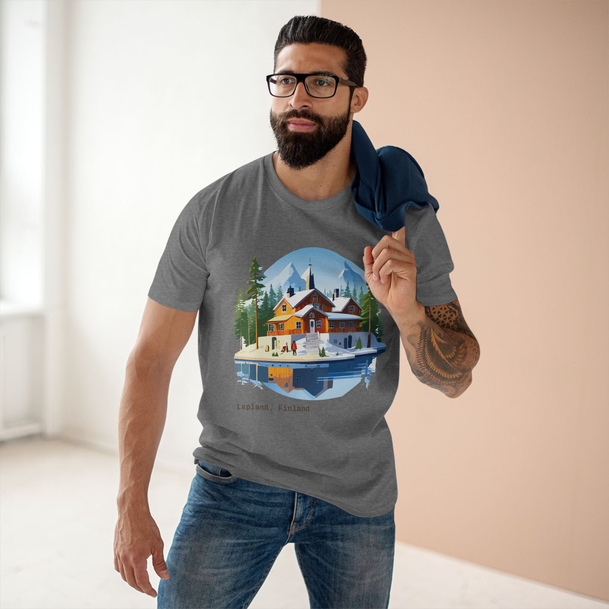 Travel Shirt, Tourist Shirt, Lapland Shirt - retro2nova