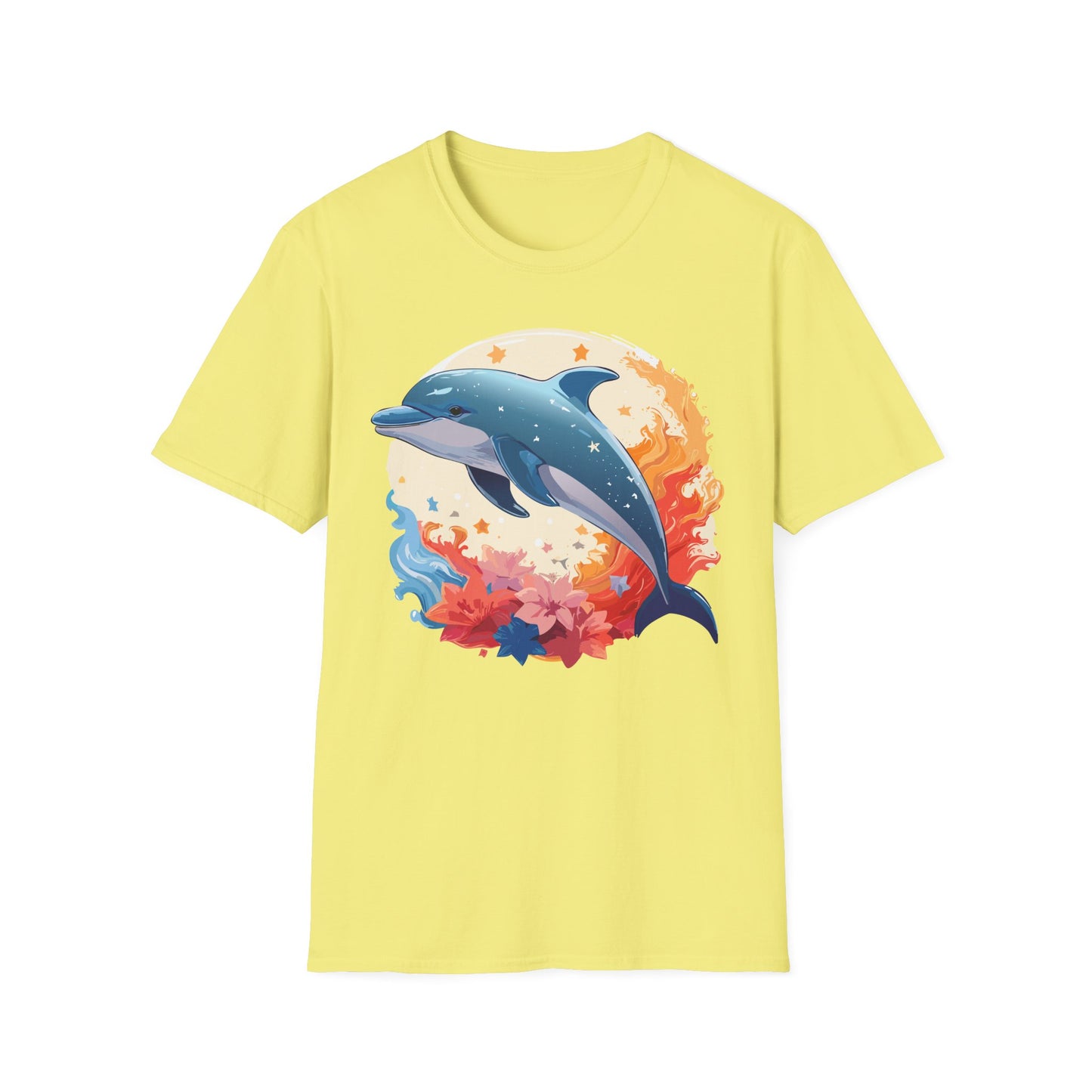 Dolphin Shirts, Shirt with Dolphin, Fish Tee Shirt, Animal Shirt
