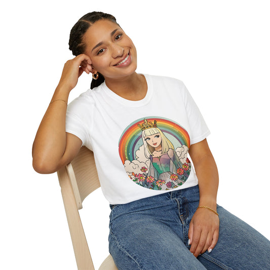 Womens Graphic T Shirt Art Design Tee Softstyle 100 Percent Ring Spun Cotton Comfort