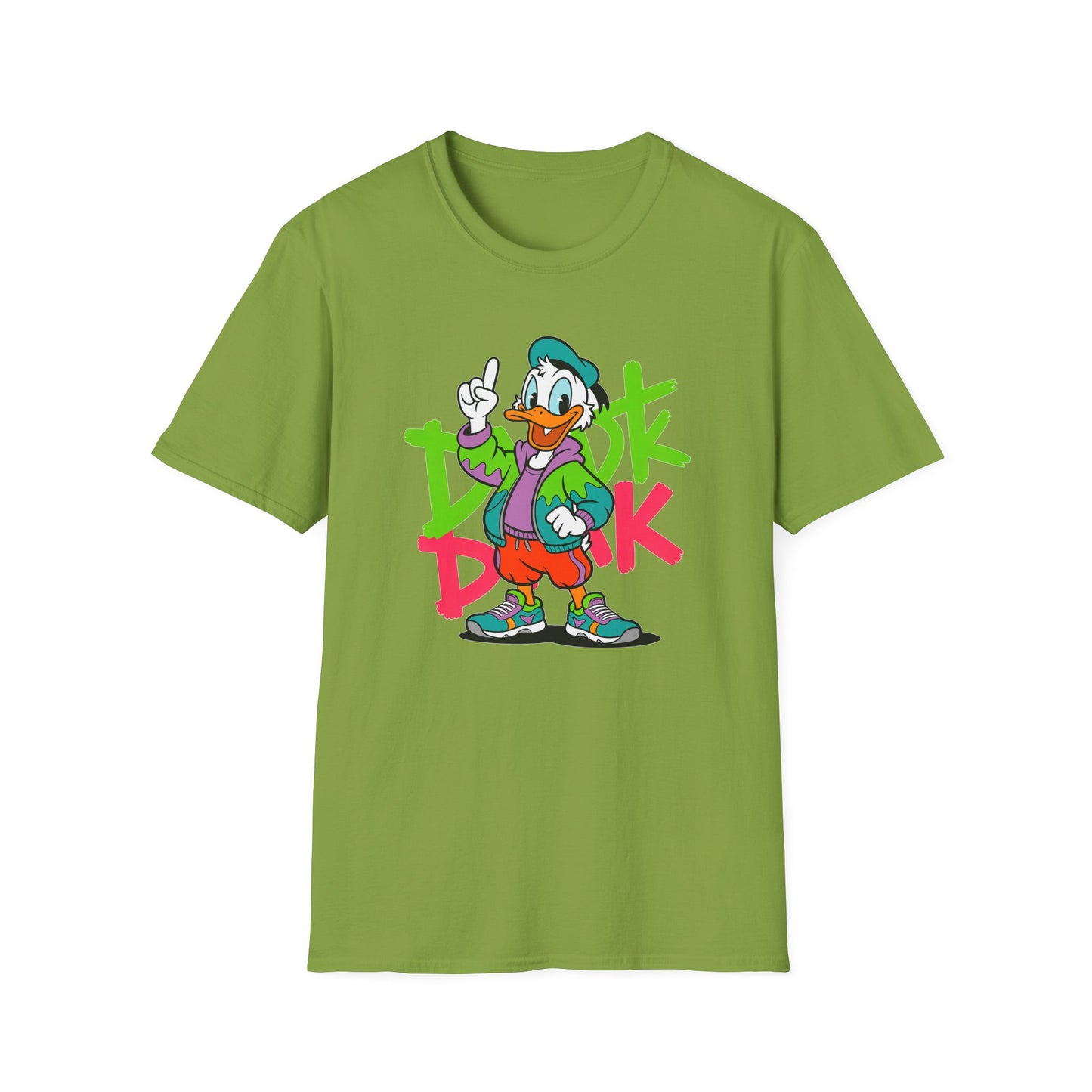 Gildan Softstyle 64000 Unisex Cartoon Animation T Shirt With Funny Animals Tee Apparel