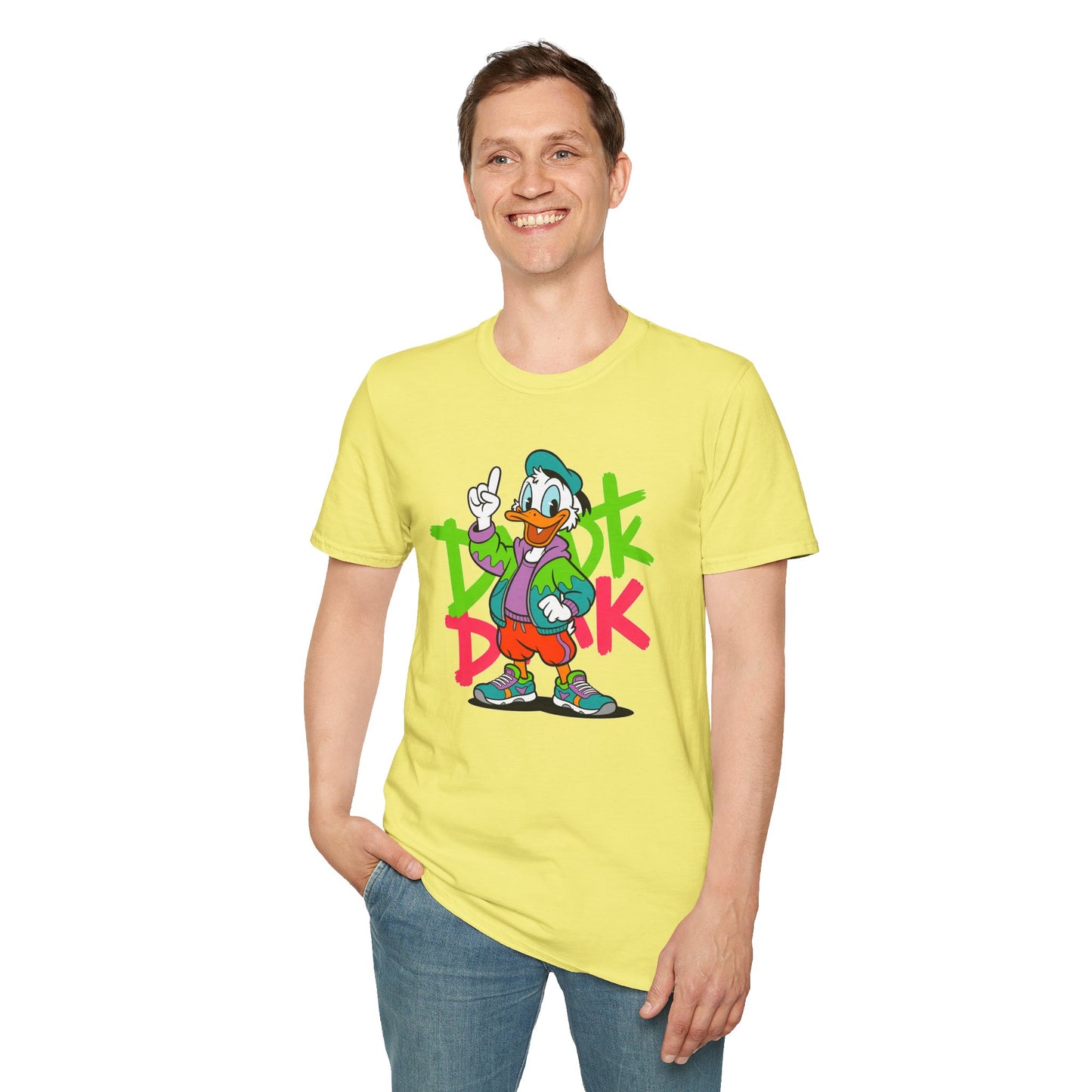 Gildan Softstyle 64000 Unisex Cartoon Animation T Shirt With Funny Animals Tee Apparel