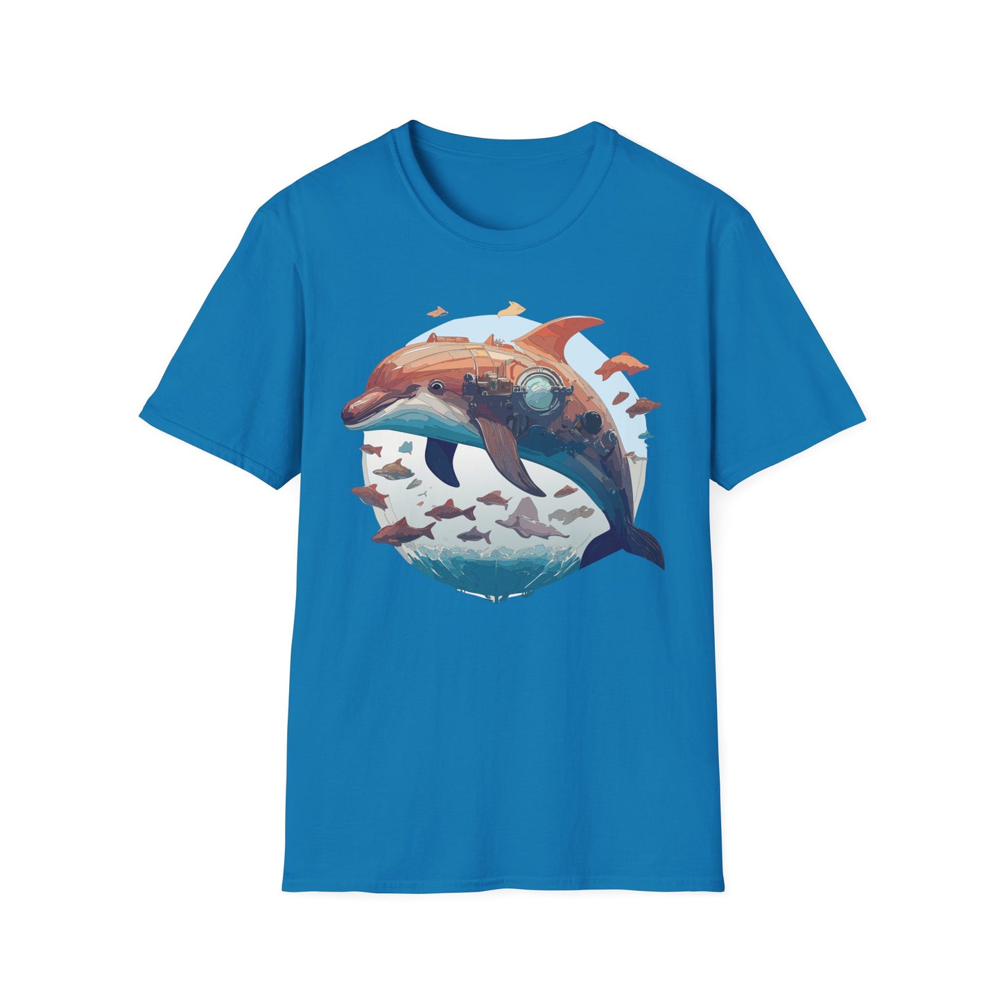 Dolphin Shirts, Shirt with Dolphin, Fish Tee Shirt, Animal Shirt