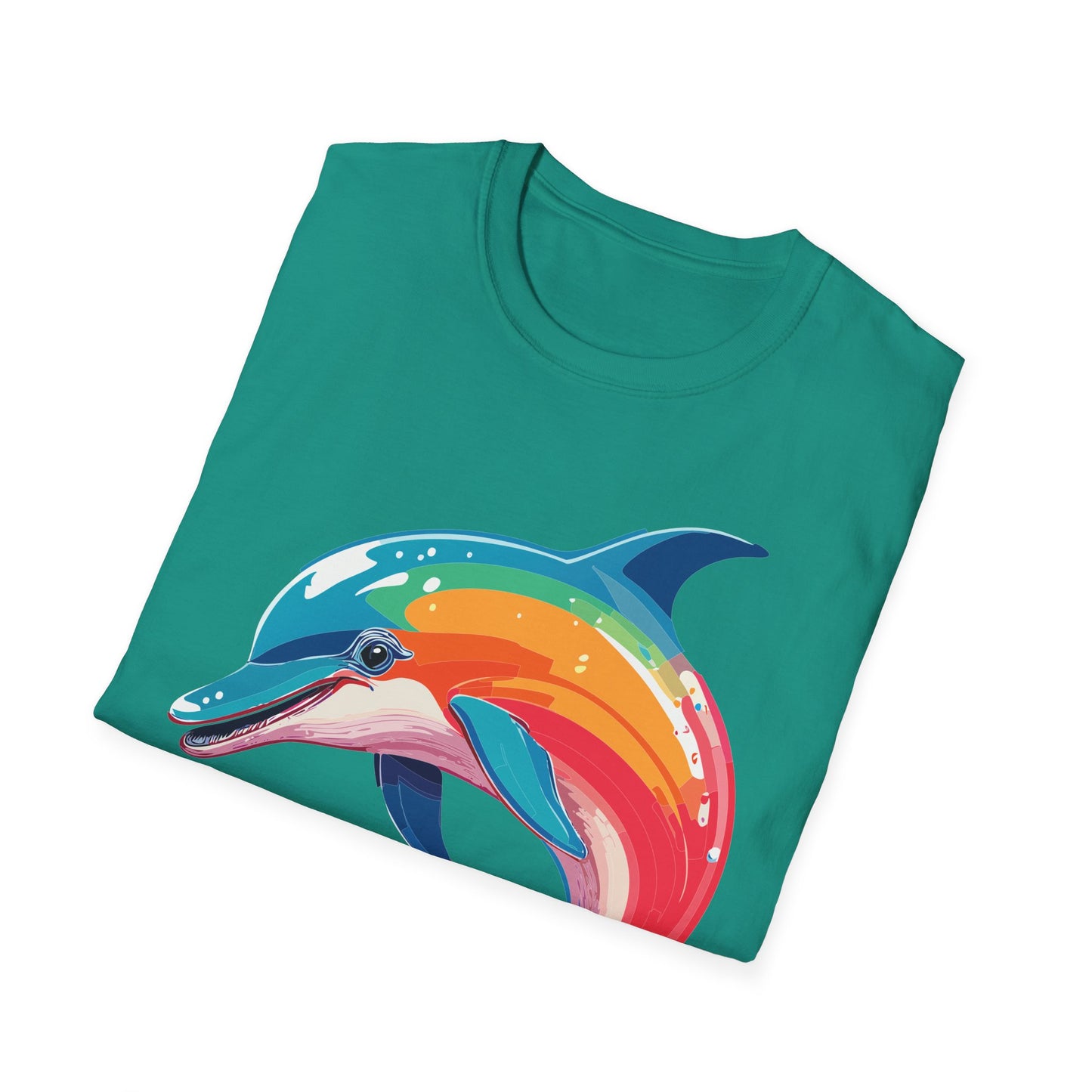 Dolphin Shirts, Shirt with Dolphin, Fish Tee Shirt, Animal Shirt