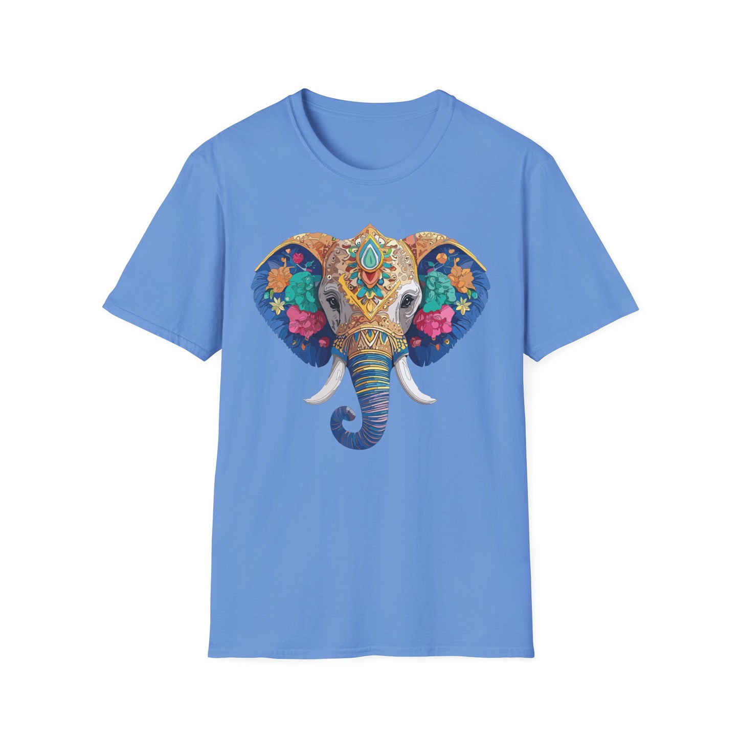 Elephant Shirt, T Shirt with Elephant, Elephant on T Shirt, T Shirt with Animation, Animals Tee Shirt