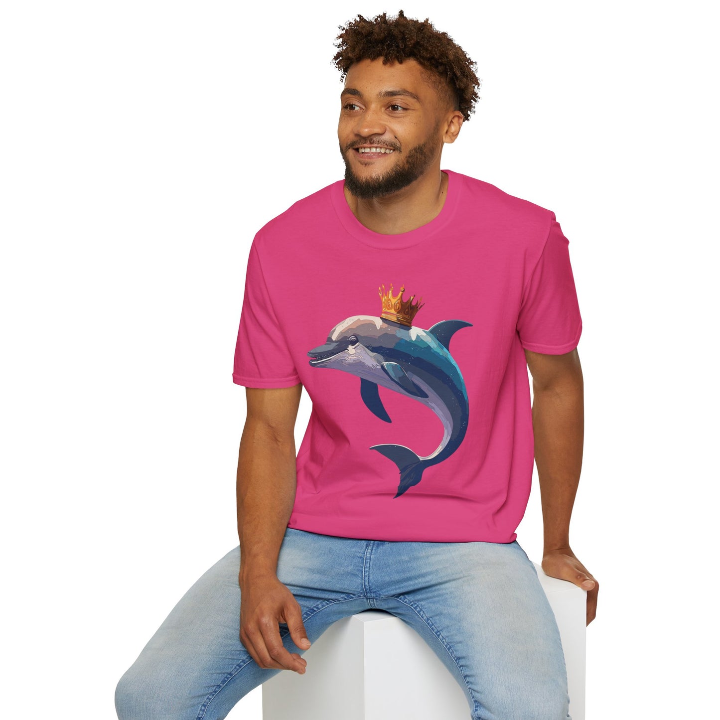 Dolphin Shirts, Shirt with Dolphin, Fish Tee Shirt, Animal Shirt