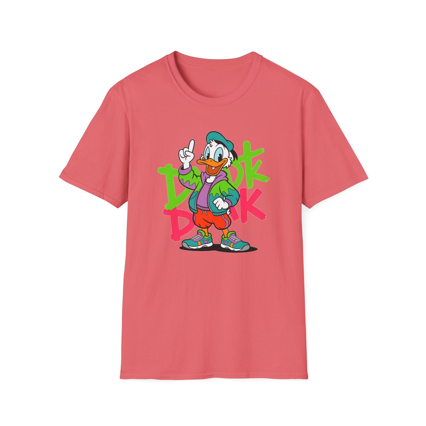 Gildan Softstyle 64000 Unisex Cartoon Animation T Shirt With Funny Animals Tee Apparel