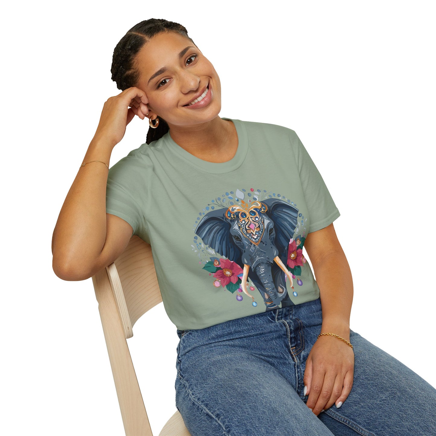 Elephant T-Shirt, Elephant T Shirt, Shirt with Elephant, Shirt with Animal