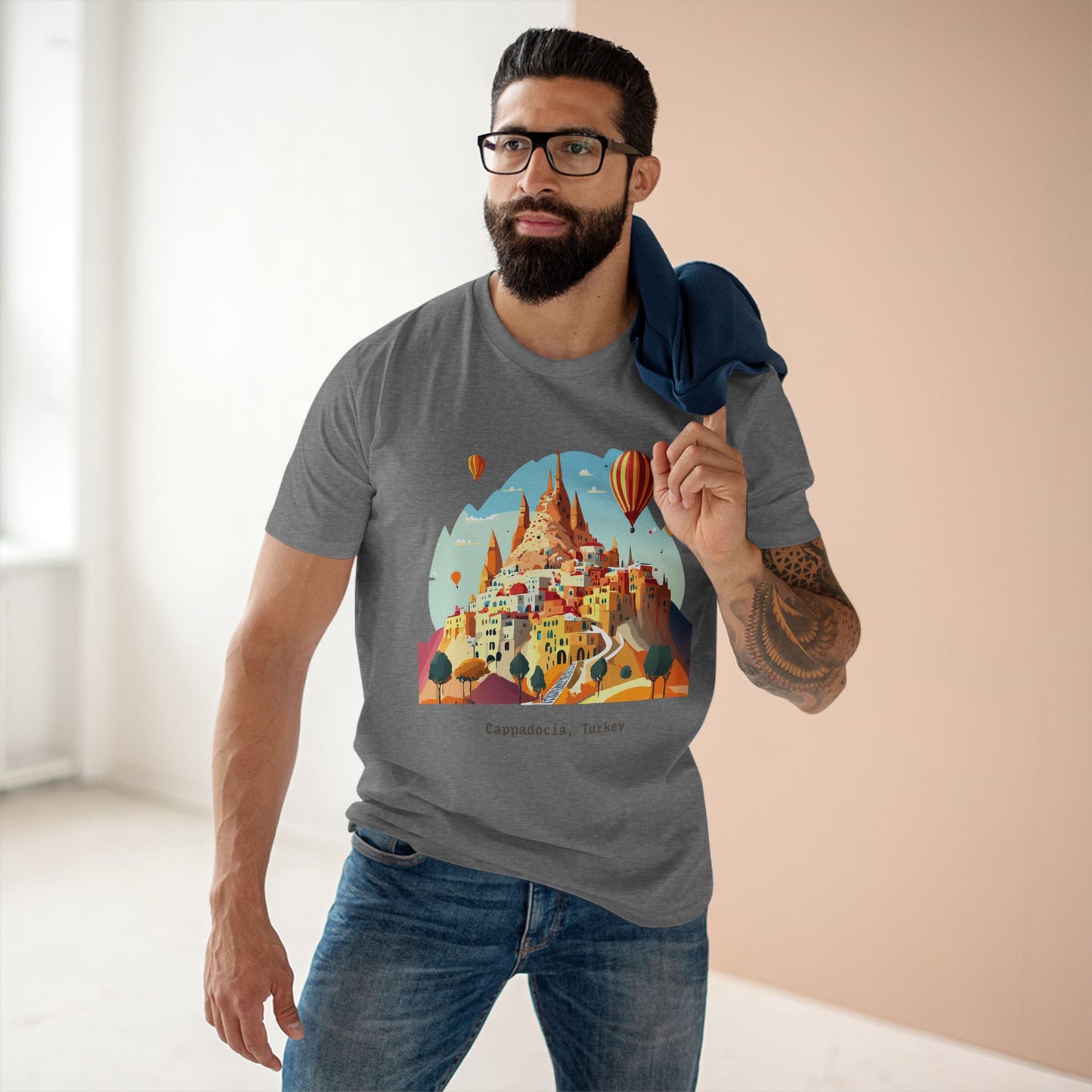 Travel Shirt, Tourist Shirt, Cappadocia Shirt - retro2nova