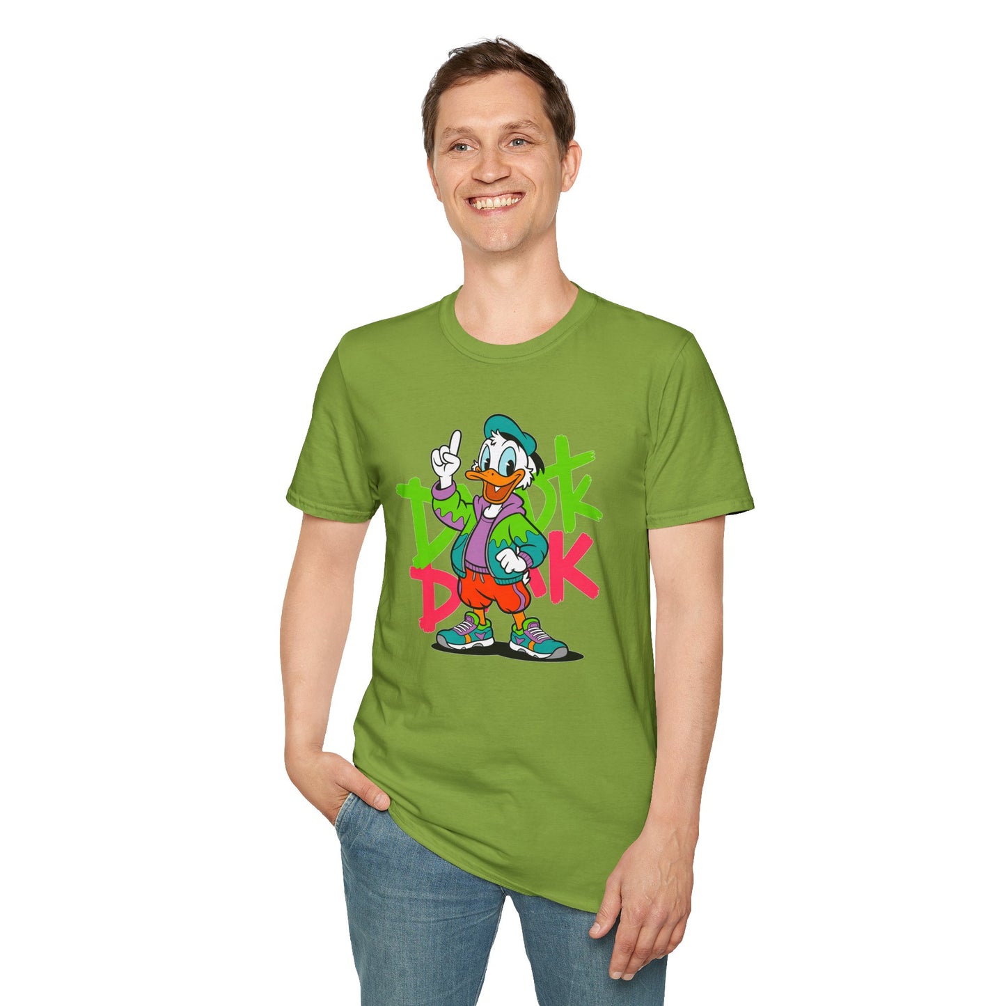 Gildan Softstyle 64000 Unisex Cartoon Animation T Shirt With Funny Animals Tee Apparel