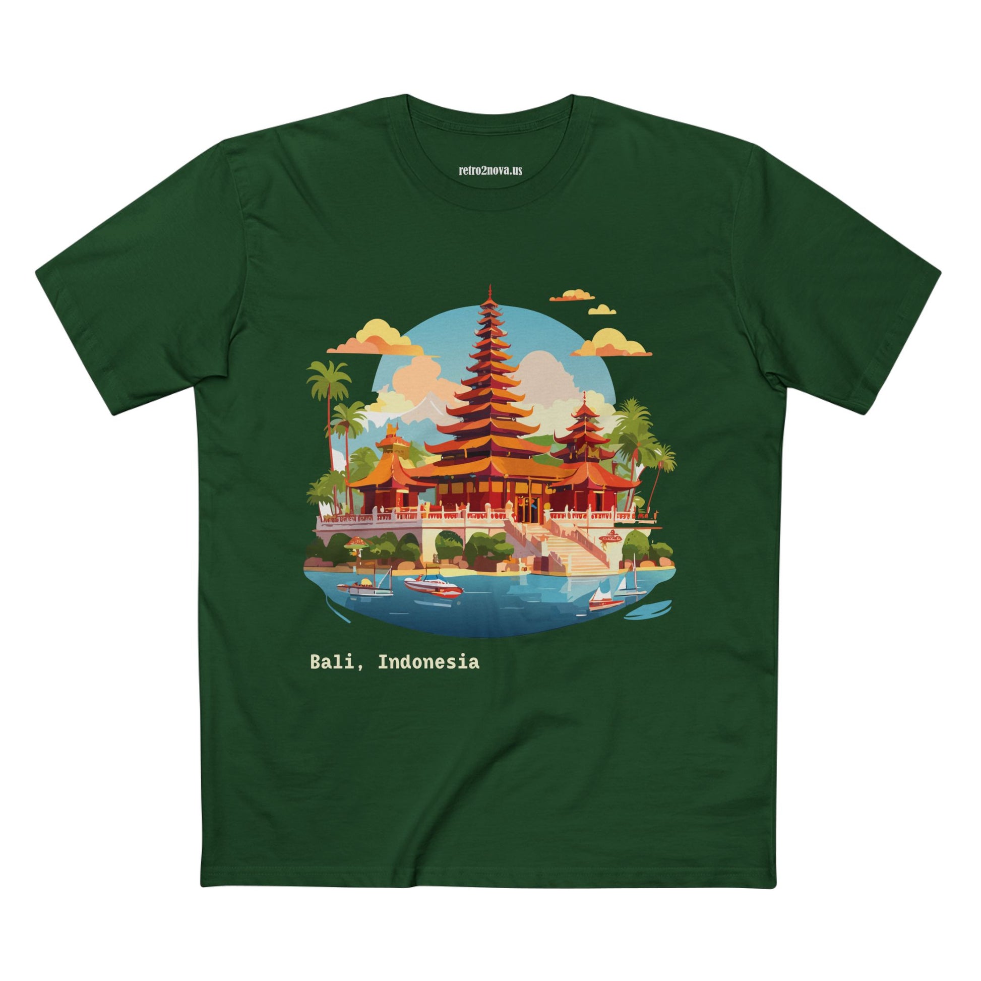 Travel Shirt, Tourist Shirt, Bali Shirt - retro2nova