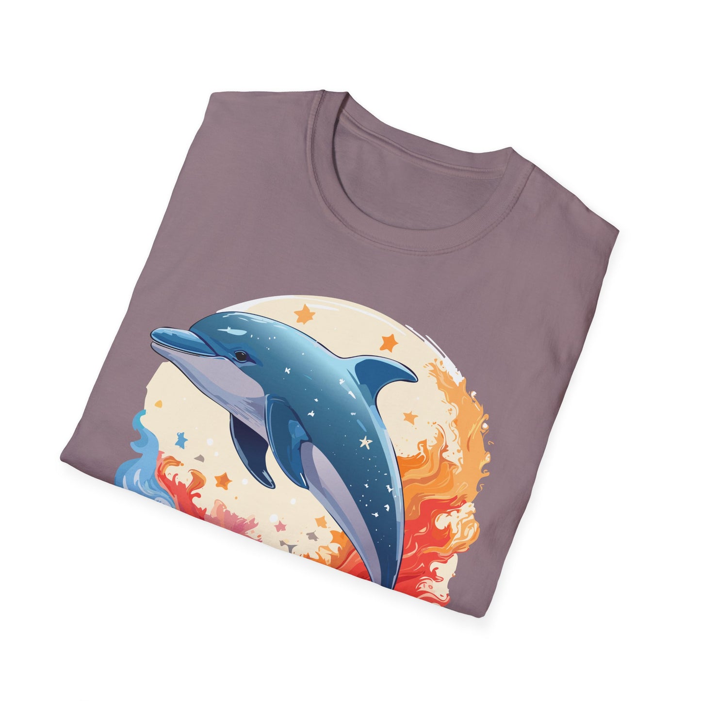 Dolphin Shirts, Shirt with Dolphin, Fish Tee Shirt, Animal Shirt